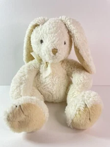 Children's Place Bunny Rabbit Plush - Cream/Off White - Yellow Bow - Made W/Love - Picture 1 of 7