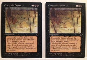 Magic The Gathering MTG 4X CENERE ALLA CENERE ITA L'Oscurità 1995 - Foto 1 di 8