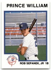 1987 ProCards Rob Sepanek Prince William Yankees #2263