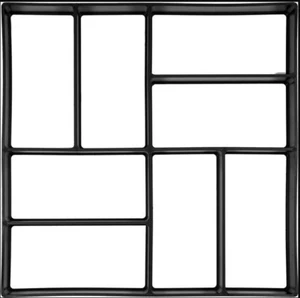 Garden Path Mold 400 x 400 x 40 mm - Picture 1 of 5