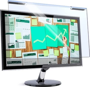 Akrylowy antyniebieski filtr światła do ekranu monitora komputera 26"-27" - Zdjęcie 1 z 9