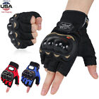 Men Women Half Finger Motorcycle Gloves for Outdoor Motocross Riding Protection