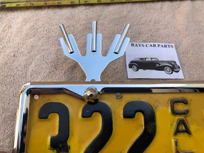 ¡NUEVO SOPORTE PARA 3 BANDERAS DE ACERO INOXIDABLE!  ¡COCHE/CAMIÓN! Foto 1 de 4