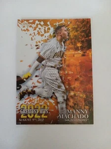 2023 Topps Serie 1 - 2022's Greatest Hits #22GH-15 Manny Machado - Imagen 1 de 4