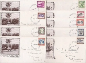 SAMOA 1935 Pictorials - complete set FDCs - scarce.........................B8282 - Picture 1 of 1