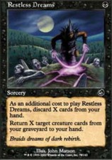 1x Light Play, English Foil Restless Dreams - Foil Torment