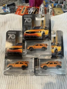Matchbox 2021 mazda MX 70 Years Special Edition Mattel Brand New 2022 Lot Of 3 - Picture 1 of 1