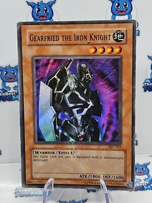 Gearfried The Iron Knight - Super Rare PSV-101 - HP - YuGiOh TCG - Image 1 of 2