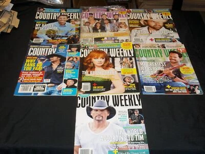 2007-2012 COUNTRY WEEKLY WEEKLY MAGAZINE LOT OF 7 - GREAT MUSIC COVERS - PB 872E - Image 1 of 4