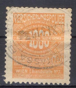Austria railway baggage insurance revenue Gebührenmarke - Picture 1 of 1