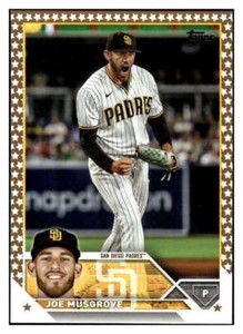 Joe Musgrove 2023 Topps Gold Star Parallel #496 MLB Padres  ID:78321