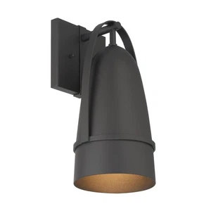 Designers Fountain D302M-6EW Rue 14" Tall Wall Sconce - Black - Picture 1 of 2
