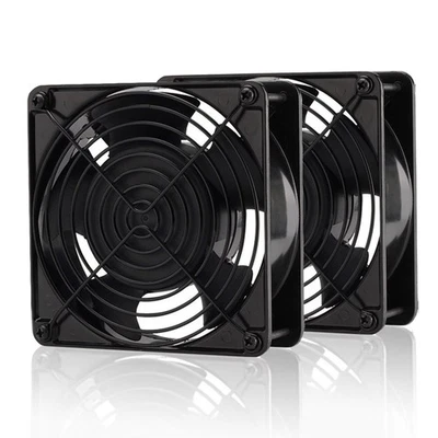 12cm 120mm 200CFM 4000RPM CPU Cooling Fan 12V DC 4-Pin Molex PC Computer High... - Image 1 of 4