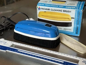 Rare RETRO ELCHIM VERA VACUUM CLEANING BRUSH Spazzola Aspirante MoMA De Goetzen - Picture 1 of 24