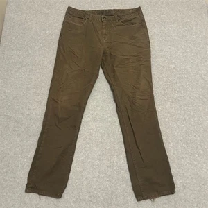 Element Desoto Men's Brown Straight Pants Size 36 Classic Fit Denim - Picture 1 of 10