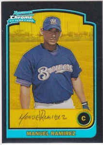 2003 Bowman #286 Manuel Ramirez /170 Rookie - Milwaukee Brewers - Picture 1 of 2