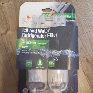 2 pack HDX EQW-1 Refrigerator Water Filter 1010 871 993 - Picture 1 of 4