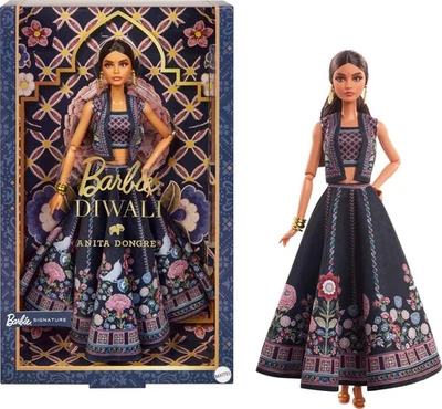 Muñeca Barbie Diwali de Anita Dongre - Festival de las Luces Vacaciones Coleccionable Nueva Foto 1 de 4