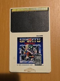 TV Sports Football (TurboGrafx-16, 1990) CART ONLY