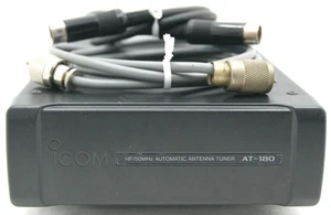 ICOM AT-180 Antenna Tuner for IC-703/706/706MKII/718/7000/7100/7200 + Cables - Picture 1 of 13