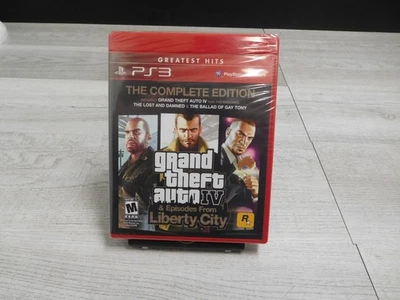 SEALED Grand Theft Auto IV Complete Edition Greatest Hits Sony Playstation 3 PS3 - Image 1 of 4