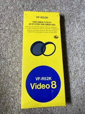 Sony VF-R52K 2 Video 8 Camera Filter Kit. Reduce Brightness Protect Lens - Image 1 of 4