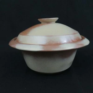 Frankoma Plainsman Desert Gold Casserole with Lid - 2.5 Quart Redware - Picture 1 of 10