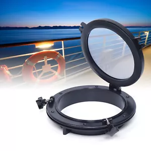 10'' Boat Yacht Round Porthole Opening Window Port Hole Portlight Hatch Marine - Picture 1 of 12
