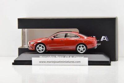 MERCEDES CLA COUPE 2019 JUPITER RED SPARK 1/43 NEUVE EN BOITE - Photo 1/4