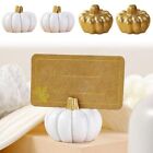 Home Decor Message Holder Resin Pumpkin Place Card Holders Table Card Holders