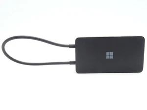 Microsoft Surface USB-C Travel Hub Dockingstation - Schwarz -Vom Handler- - Afbeelding 1 van 8