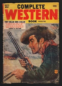 COMPLETE WESTERN BOOK MAGAZINE Vol. 20 #4, September 1955, GD/VG CONDITION - Imagen 1 de 3
