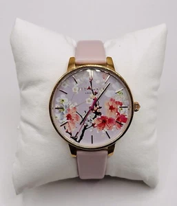 Ted Baker Kate Women's Multicolor Floral Dial Pink Strap Wrist Watch - Picture 1 of 5