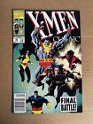 X-Men Classic #70 Newsstand Edition Marvel Comics (1992) Reprints #166