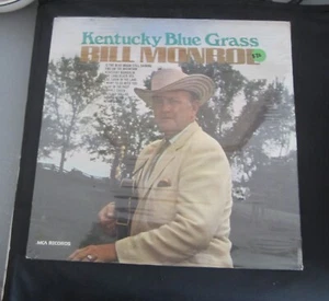Bill Monroe Kentucky Bluegrass MCA-136 12" Vinyl LP 1980 MCA Records Album - Picture 1 of 1
