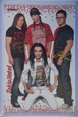 Tokio Hotel - 2009 Bravo magazine card - ultra rare item - excellent cond - Bild 1 von 4
