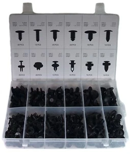 Craft-Equip 192 tlg. Befestigungs - Clips Verkleidungs Clips Türverkleidung Auto - Bild 1 von 3