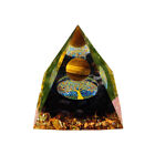 Crystal Orgonite Pyramid Chakra Meditation Energy Generator Orgone Healing Reiki
