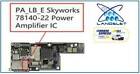 Pa Sky78140-22 78140-22 Pa_Lb_E Power Amplifer Amplificatore Potenza Iphone X