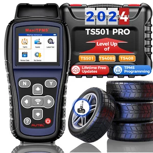 2025 Autel MaxiTPMS TS501 PRO TPMS Relearn Tool Tire Pressure Sensor Activation - Picture 1 of 19