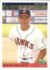1993 Boise Hawks Classic/Best #20 Matt Myers