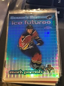  1999-00 Topps Chrome Ice Futures Refractors #IF1 Mark Parrish PANTHERS!! - Picture 1 of 1
