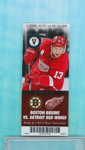 Zach Trotman Career NHL Goal #1 First 4/2/2015 Bruins @ Detroit Red Wings 🤩