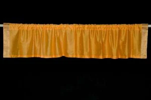 Senf - Rod Pocket Top It Off Handmade Sari Volant - Paar - Bild 1 von 1