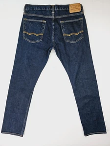 American Eagle Outfitters Size 32X30 Men's Slim Core Flex Blue Denim Logo Jeans - Picture 1 of 12