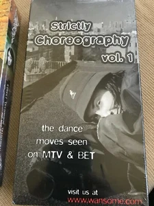 Strictly Choreography Vol 1 HIP HOP Dance Moves seen on MTV and BET RARE VHS - Picture 1 of 6