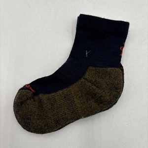 NWOT Smartwool Kids Cushioned Mid Calf Crew Sock Navy Size S - Picture 1 of 1