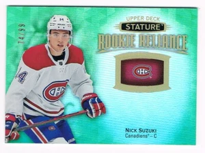 2019-20 Upper Deck Stature Rookie Reliance Green Inserts Pick From List #/99 !! - Picture 1 of 7