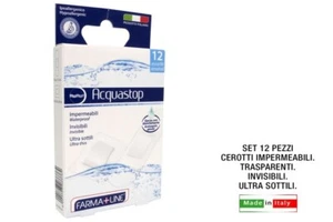 CEROTTI ACQUA STOP SET 12 PEZZI FARMALINE MEDICAZIONE