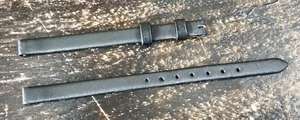 Correa de reloj CARTIER lona negra 6 x 6 mm KD92AW82 original Le Must Cartier/ - Imagen 1 de 12